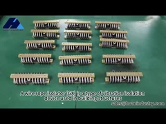 ワイヤー ロープの振動アイソレーター