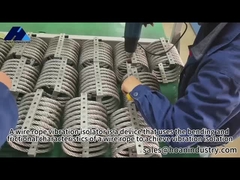 極端な条件のための環境的に安定したワイヤロープ振動隔離器 JGX-1278-235B