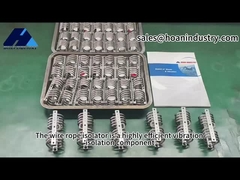 ステンレス鋼鉄線ロープ 隔離機 機械 アクセサリー 防衛車 装甲車