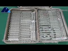 コンパクトJGX-0160 ワイヤロープ隔離器 産業用アプリケーションにおける振動ショック制御