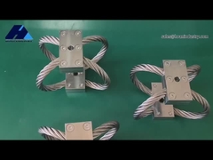 ワイヤー ロープの振動アイソレーター