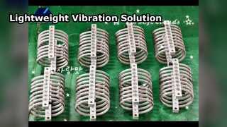 ドローン用軽量ワイヤーロープアイソレータ