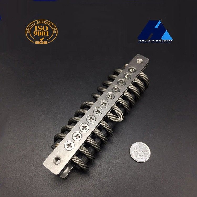 ワイヤ ヘリカルケーブル 隔離器 振動ポンプ 機械 ツール アクセサリー 電子 キャビネット 100G 騒音
