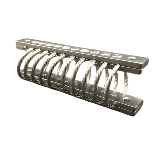 JGX-0488S-20A SS 304ステンレス鋼の衝撃吸収容器用ワイヤロープ隔離器