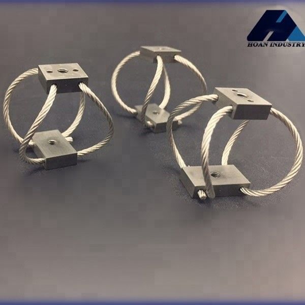 GR2-12D-A UAVカメラの振動隔離ソリューションのためのコンパクトワイヤロープ隔離器