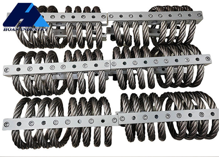 機械 海軍 船舶 船舶 輸送 輸送 容器 衝撃 振動制御 Jgx-1278d-370b アルミ製 ワイヤロープ マウント