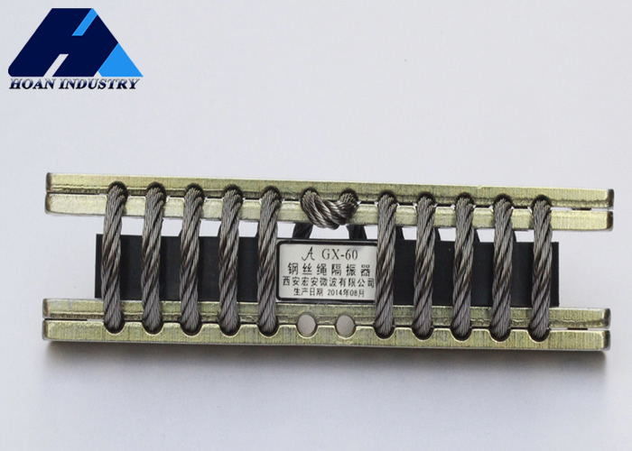 GX-60A ((N) 新しいゴムパッド抗強度衝撃線ロープ振動隔離器でパイプラインの振動を効率的に制御する