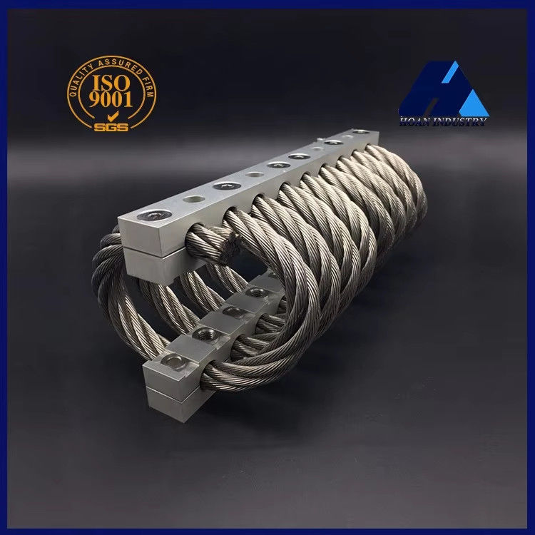 JGX-0480D-61A 61kg マックスロードワイヤロープ振動隔離器 244Kn/m振動削減
