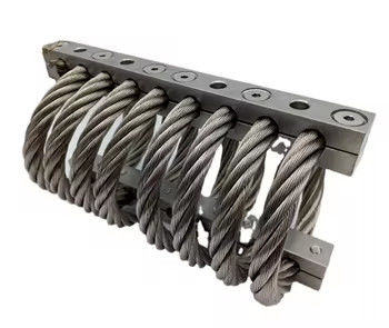 JGX-0480D-61A 61kg マックスロードワイヤロープ振動隔離器 244Kn/m振動削減