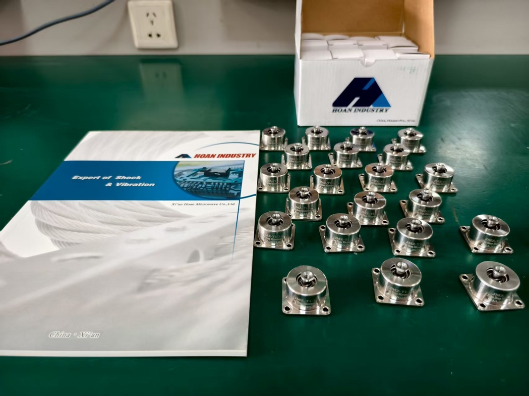 JMZ-T1-1.2 Spring Isolator with 95% Isolation Efficiency 32mm Overall Width and UL Listed for Vibration Isolation