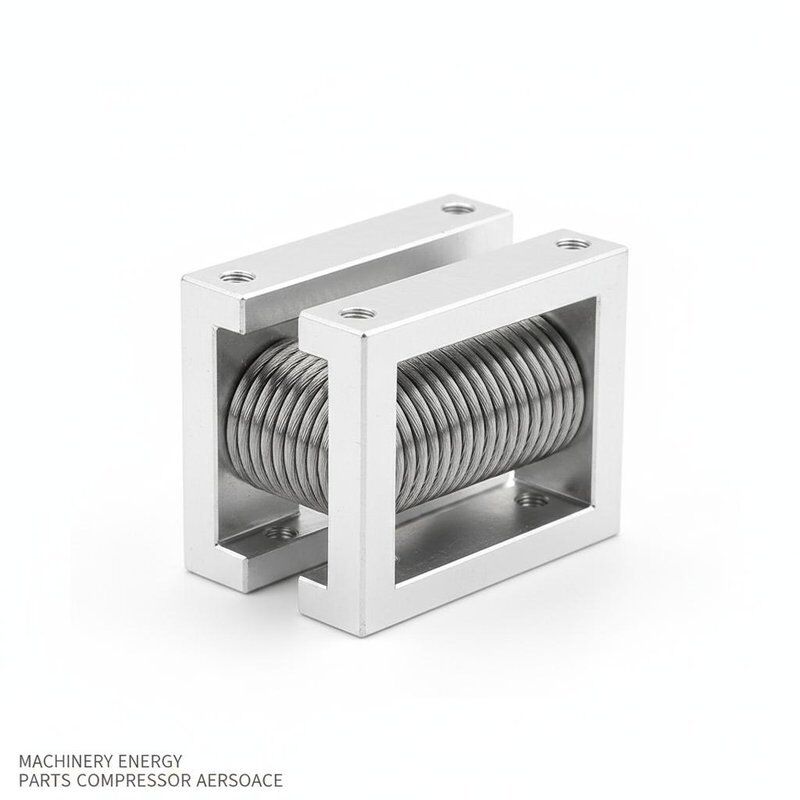 アルミ&ステンレス鋼線ロープ分離器 515kg マックス静的負荷と8ループ 振動制御設計