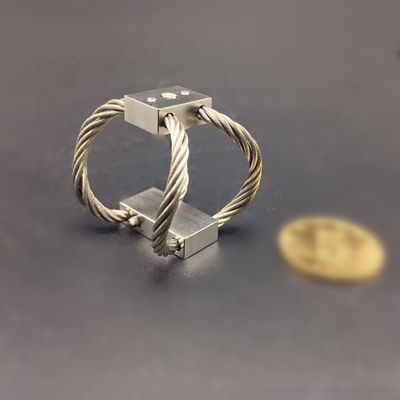 ゴプロギンバル安定化器のための抗振動コンパクトワイヤロープ隔離器