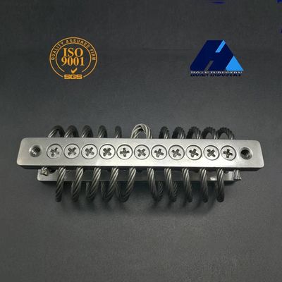 良い価格 10ループワイヤロープ隔離器 304ステンレス鋼 機械アクセサリー 振動ショック吸収 オンライン
