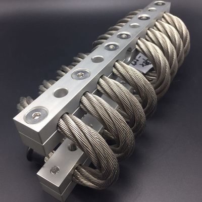 良い価格 螺旋式鋼筋ロープ隔離機 航空宇宙 コンプレッサー ショック吸収 オンライン
