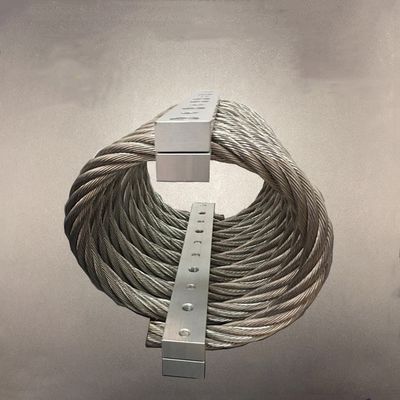 DIYワイヤロープ隔離器 3/8 ダイアハイブリッド隔離システム