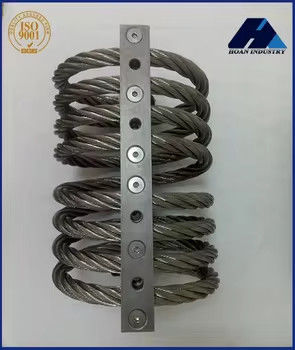 JGX-0648D-56A 耐久性のために先端なスプリング技術ワイヤロープ振動隔離器