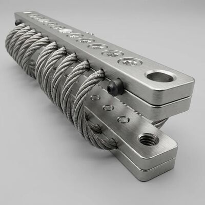 良い価格 JGX-0480D-75A ワイヤーロープ防振装置 100% 金属構造ゼロ老化同時多軸絶縁 オンライン