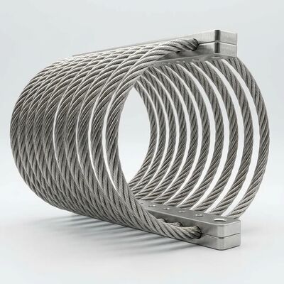 良い価格 JGX-0480D-61A ステンレス鋼鉄ワイヤロープ振動隔離器 地震保護のための線間マイクロ摩擦減圧 オンライン